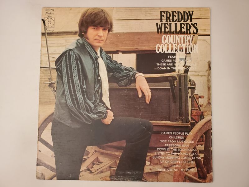 Freddy Weller Country Collection vinyl record